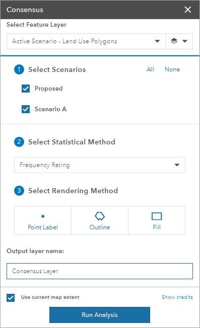Consensus tool Consensus tool